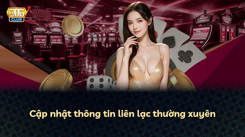 Cập nhật thông tin liên lạc thường xuyên
